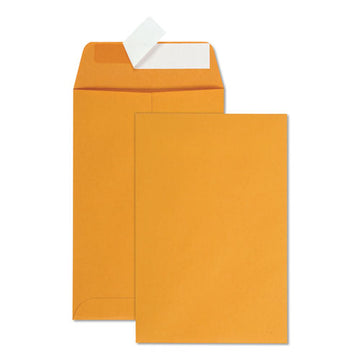 Quality Park™ Redi-strip Catalog Envelope, #1, Cheese Blade Flap, Redi-strip Closure, 6 X 9, Brown Kraft, 100-box freeshipping - TVN Wholesale